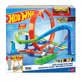 Circuit de course Hot Wheels Boomerang Circle de NessiWorld HTK16